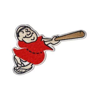 San Diego Padres Large Friar Team Logo Embroidered 4in Iron / Sew-On Patch